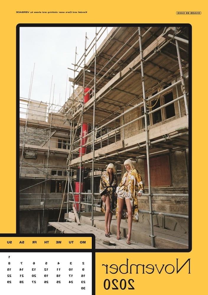 25P Chaos 69 - 2020 Calendar (Scans): Cara &amp; Kendall