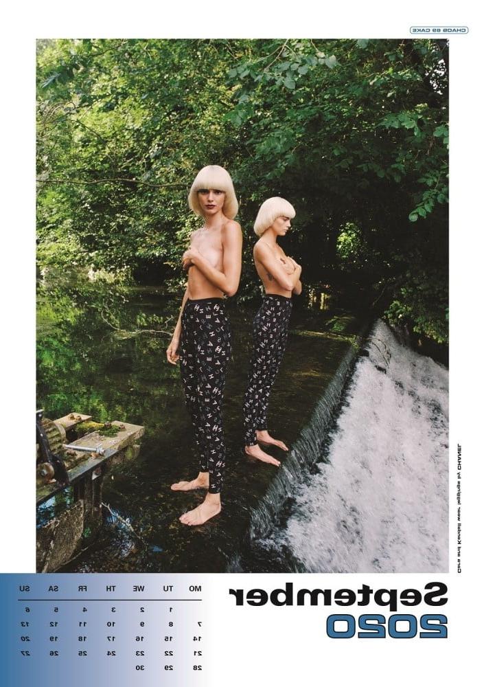 25P Chaos 69 - 2020 Calendar (Scans): Cara &amp; Kendall