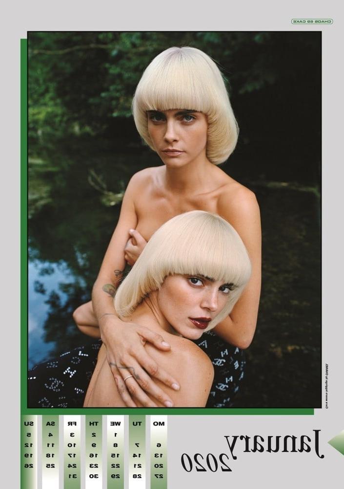 25P Chaos 69 - 2020 Calendar (Scans): Cara &amp; Kendall