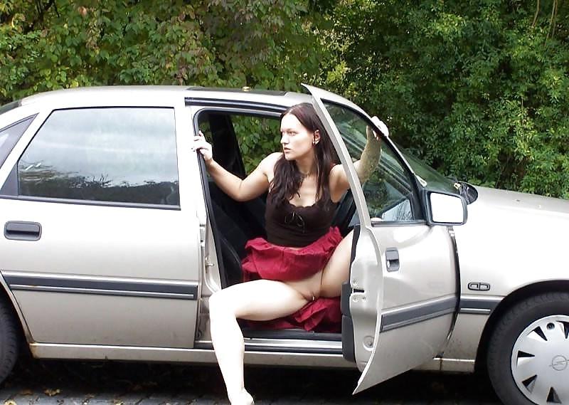 25P Go in My Car and Show me your Pussy by Voyeur TROC