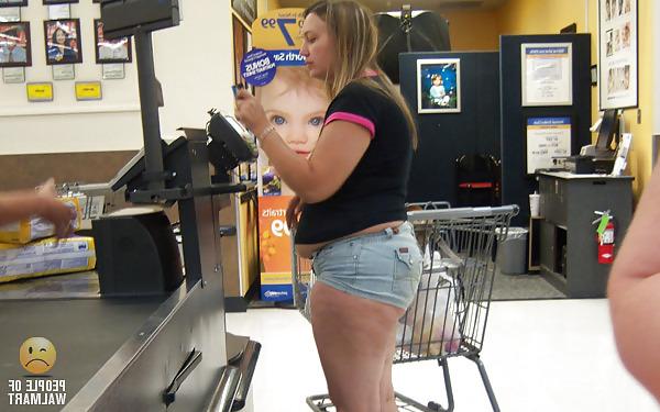 23P Sluts caught shopping upskirt tits