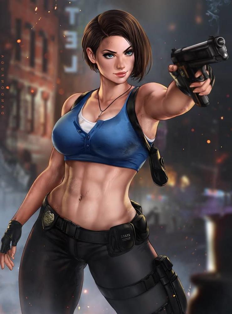 25P Video game Vixens vol 11- Jill Valentine