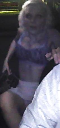 22P Upskirts in the car