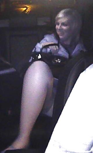 22P Upskirts in the car