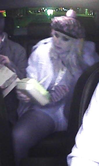 22P Upskirts in the car