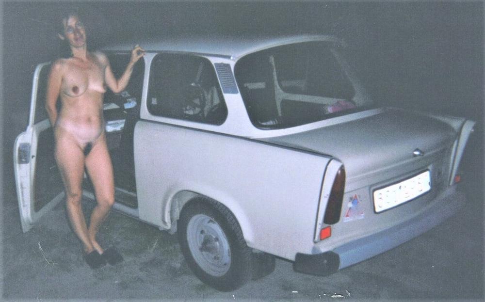 5P East German car classic: Trabant nude girlfriend, M 32