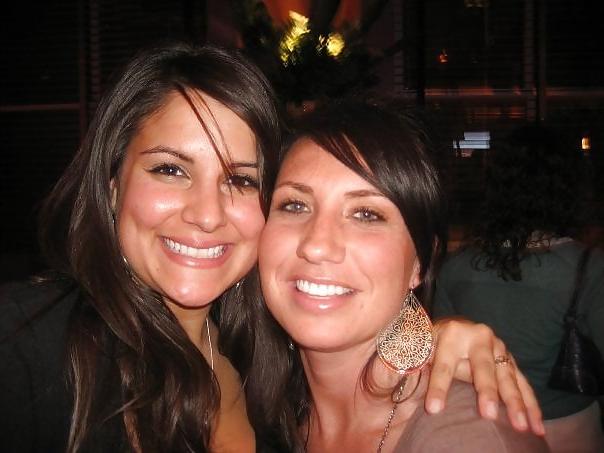 25P Me and my besties! Cum all over my tits!
