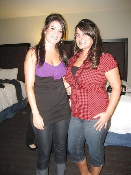 25P Me and my besties! Cum all over my tits!