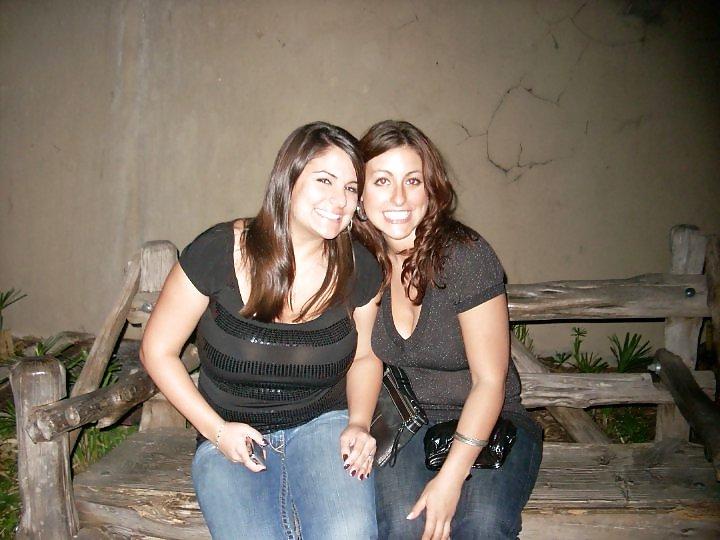 25P Me and my besties! Cum all over my tits!
