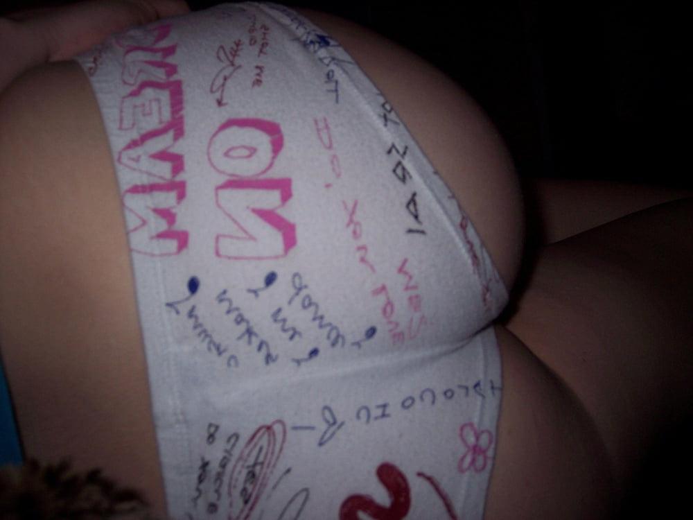 25P Can You Read Panties Shorts Pants...? 076