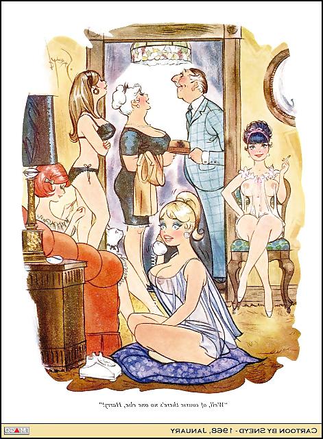8P Doug Sneyd Cartoons 3