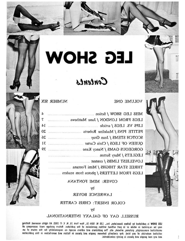 25P MAGAZINE - Leg Show Vol 01 No 06 - 1963