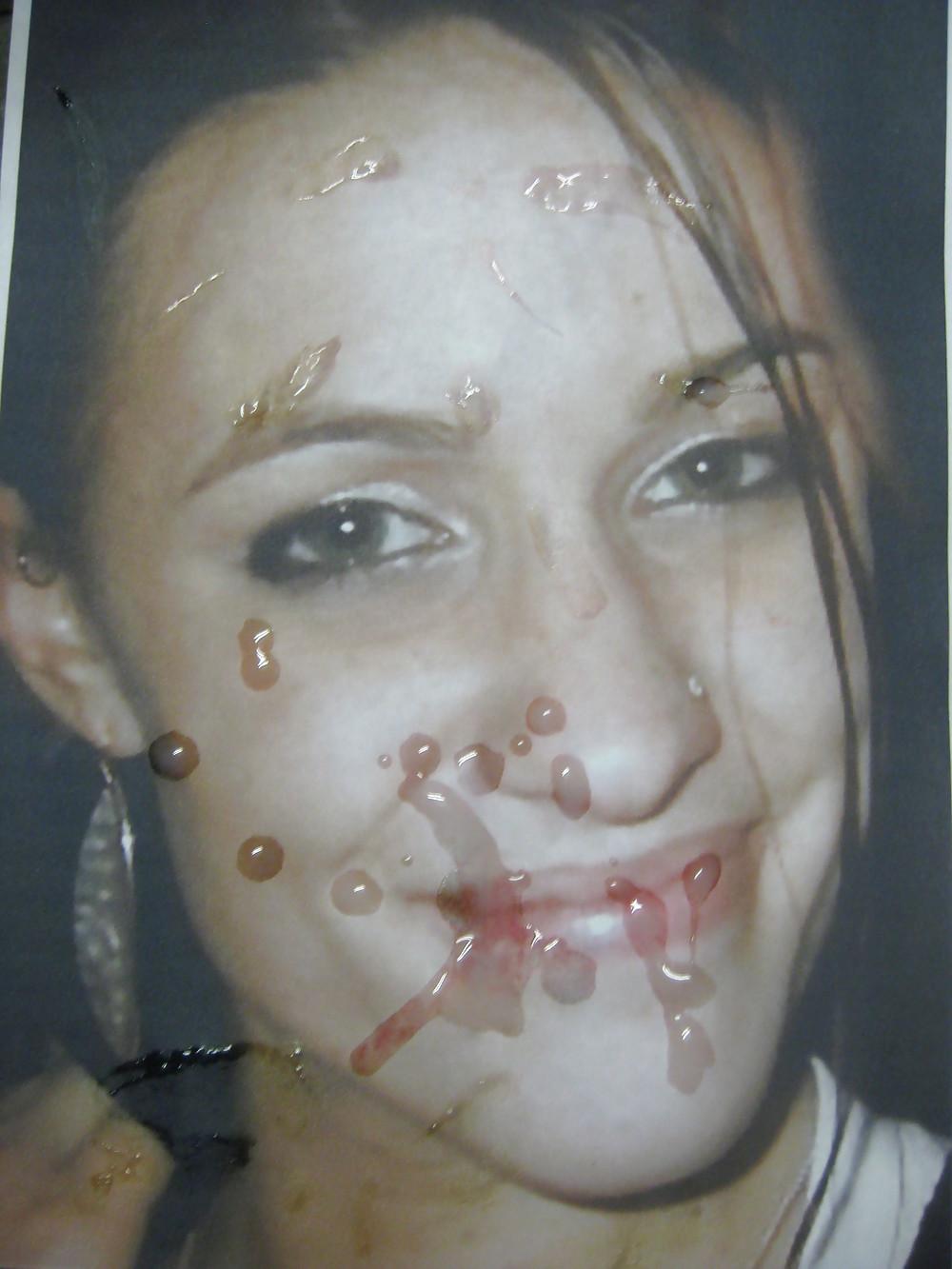 9P Gman Cum on Face of a Sexy  Young Australian Slut
