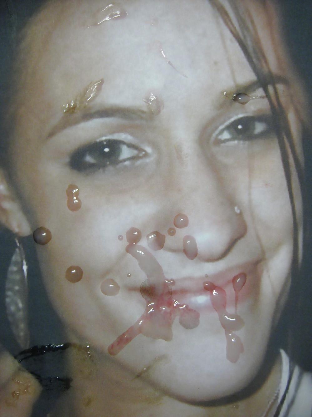 9P Gman Cum on Face of a Sexy  Young Australian Slut
