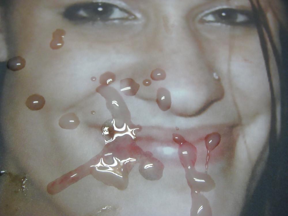 9P Gman Cum on Face of a Sexy  Young Australian Slut