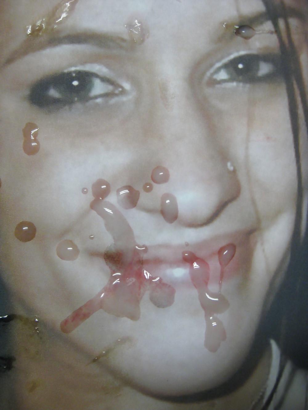 9P Gman Cum on Face of a Sexy  Young Australian Slut