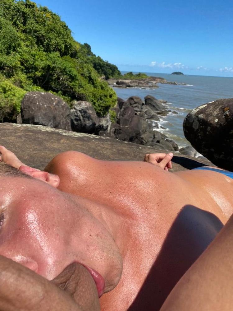 25P Us, Married Couple Naked Beach (no nudism allowed LOL)