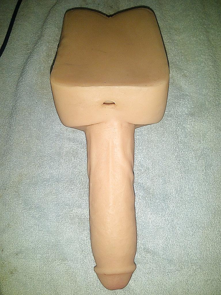 25P Hermaphrodildo!  A hermaphrodite pussy-ass-cock dildo!!