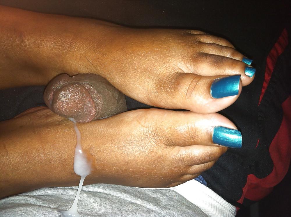 8P Teal Toes Car Footjob