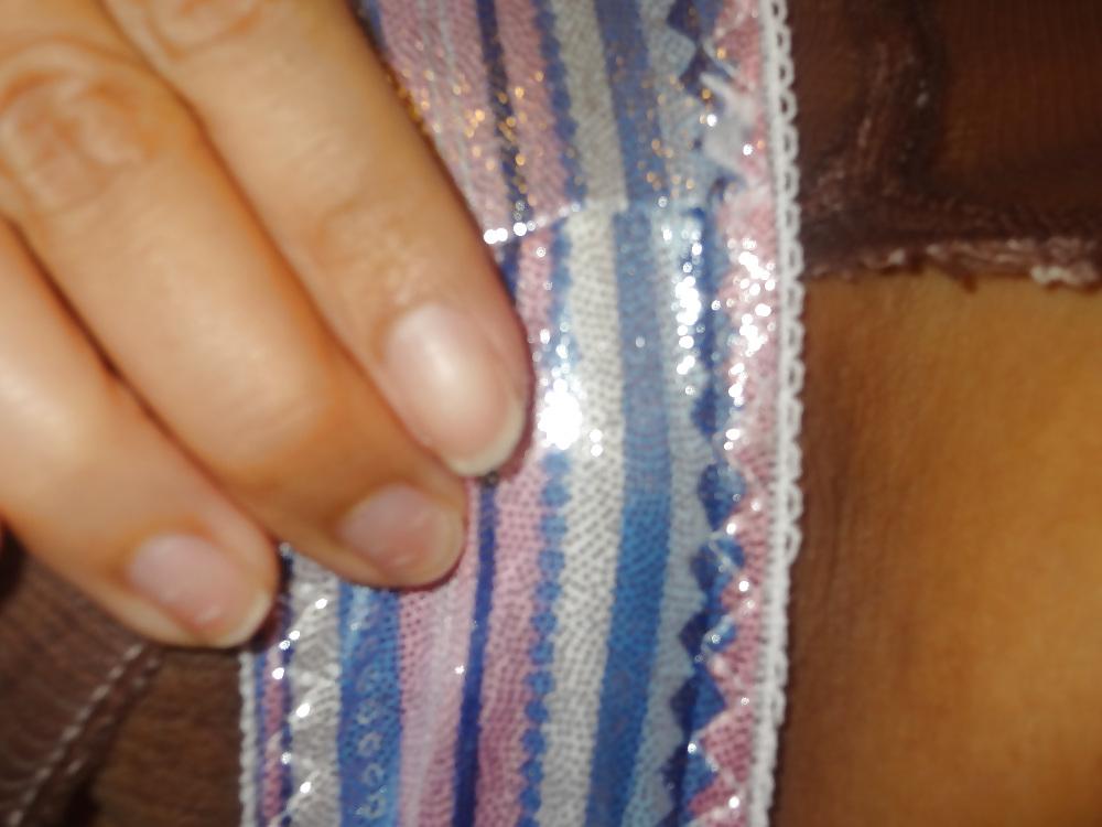 21P Shiny Panties over tights...Cumshot