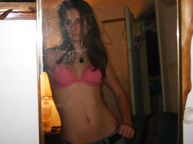 25P Hot teen in front of camera