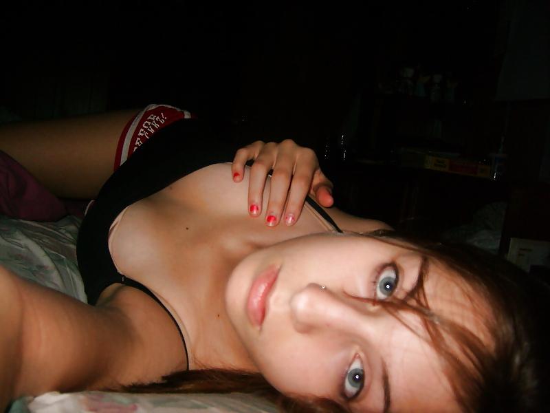 25P Hot teen in front of camera
