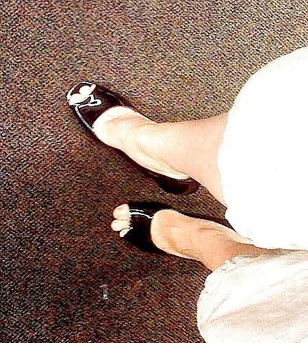 24P Pretty Women's Feet in Strappy Heels - No Trannies