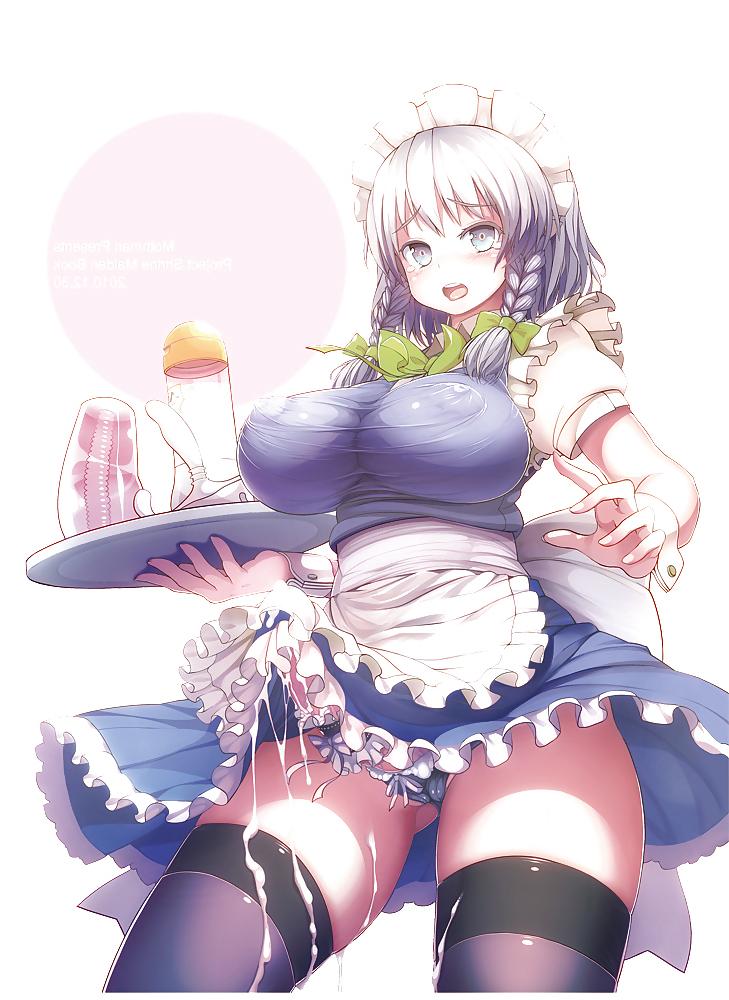 14P Futanari Maid - Hentai