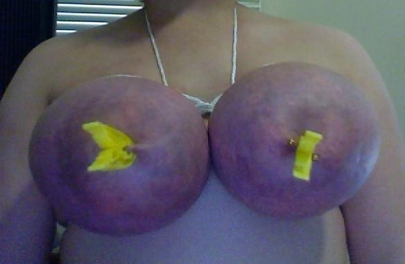 25P Big Natural Boobs Tortured With Over 100 pegs Vol1