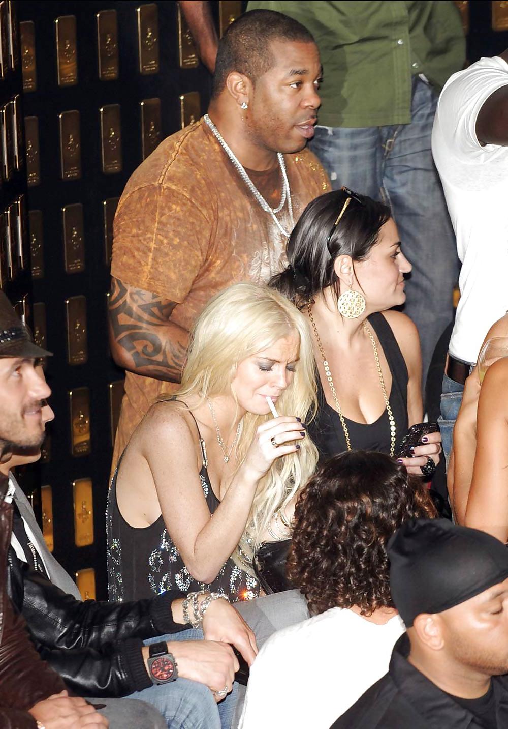 18P Lindsay Lohan ... Busta Rhymes Show 2009