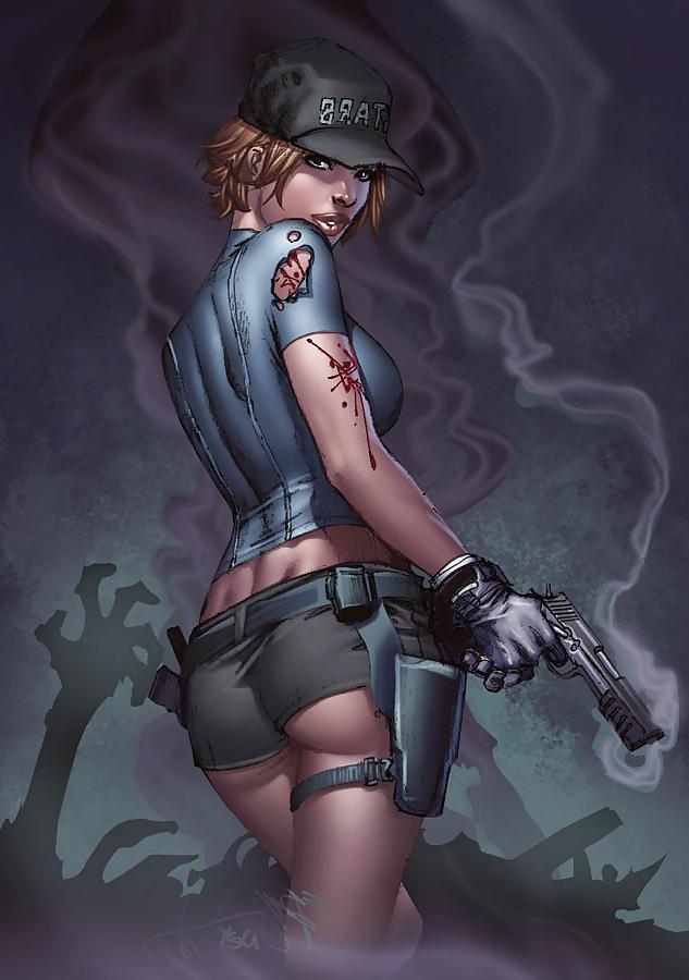 25P GAME GIRLS ( RESIDENT EVIL)