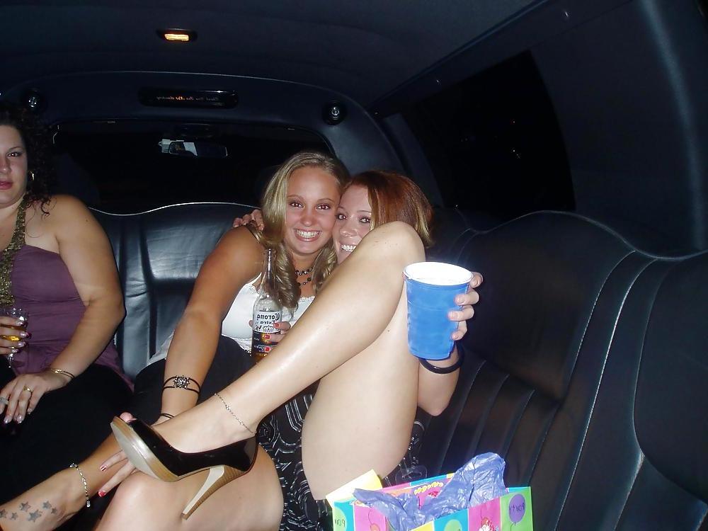 16P Girls in cars - N. C. 