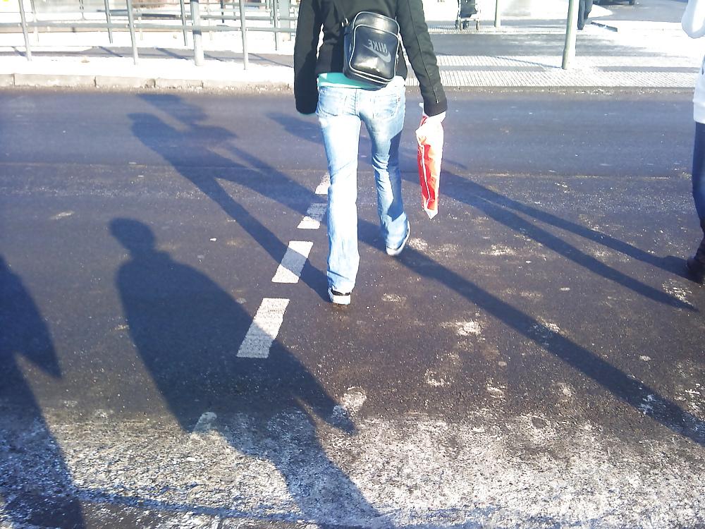 5P Sweet asses in the streets of berlin