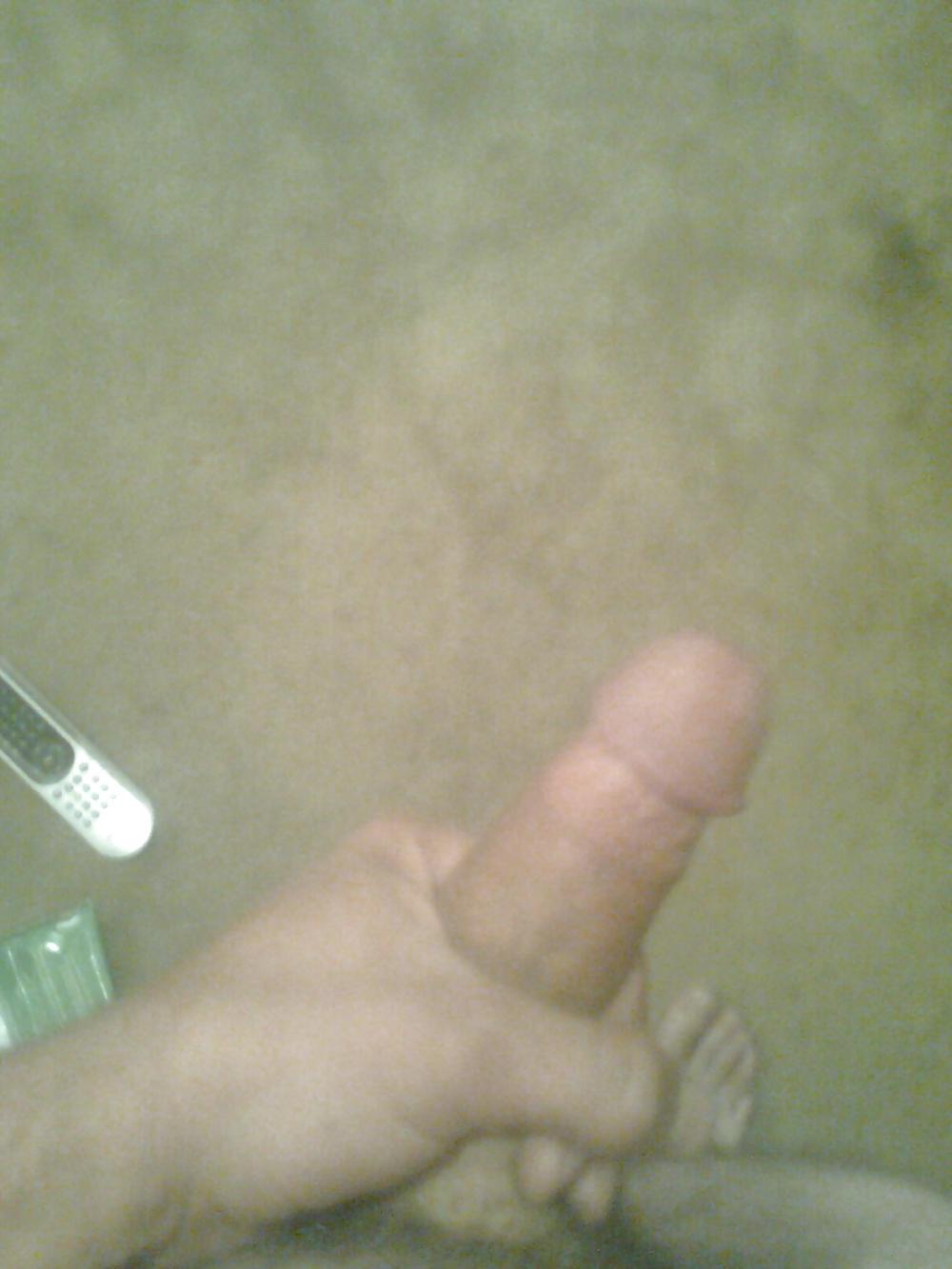 14P Wanking over lesbian porn