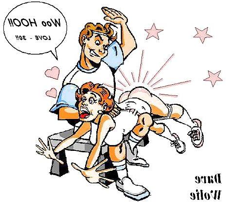 10P Uniform girls spanked