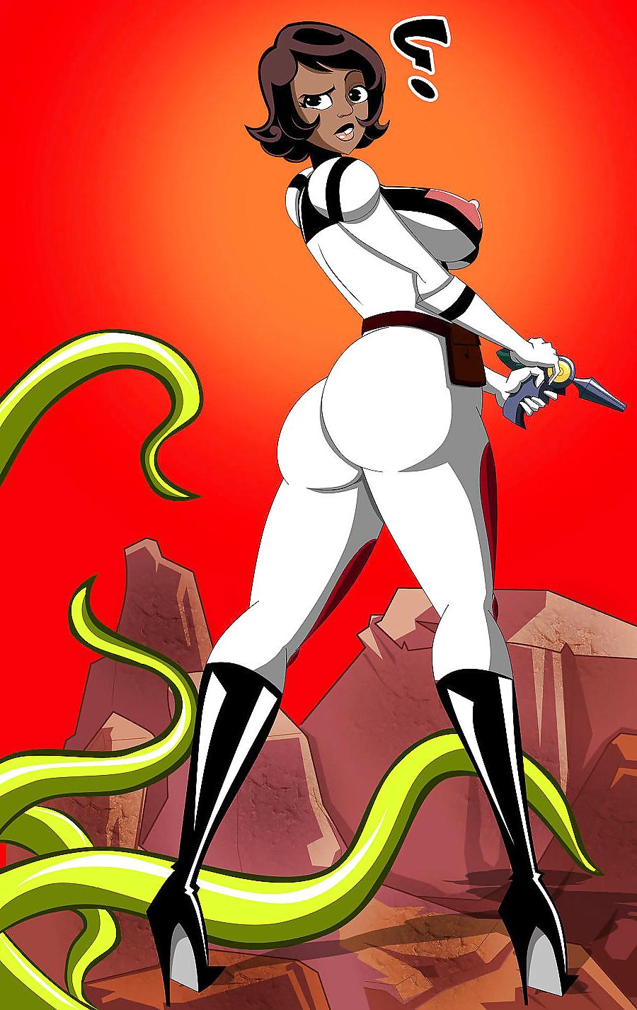 25P Sexy Black Women.... Hot Toons 3... Hail Mr. Jerkoff!
