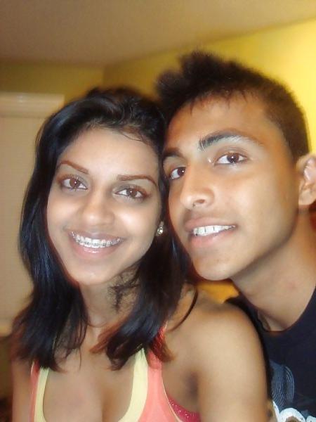 25P Indian college couple having fun