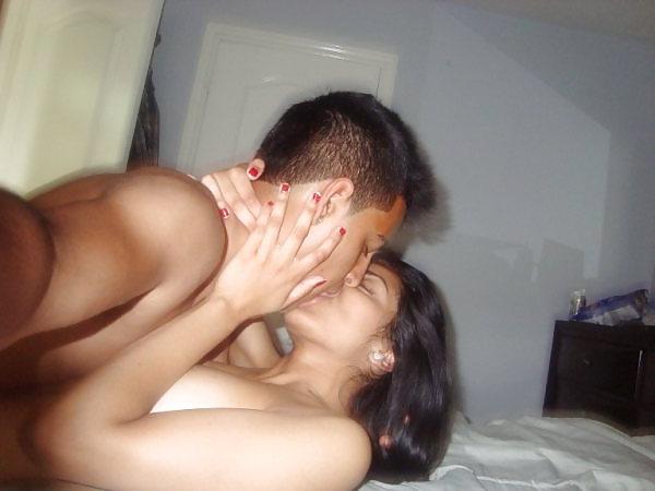 25P Indian college couple having fun