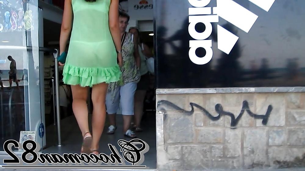 7P Sexy mami visible thong 