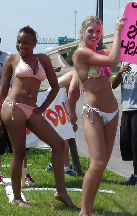 24P Bikini car wash