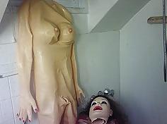 25P Latex Blow-Up DOLLSUIT PUSSY
