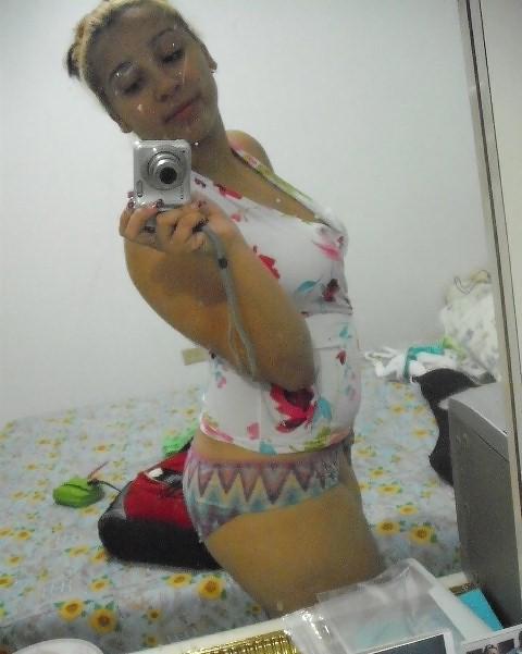 25P Young Busty Dominican Teen