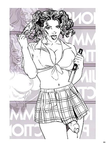 25P Illustrated futanari