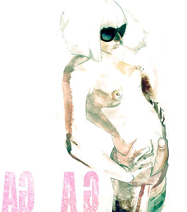25P Illustrated futanari