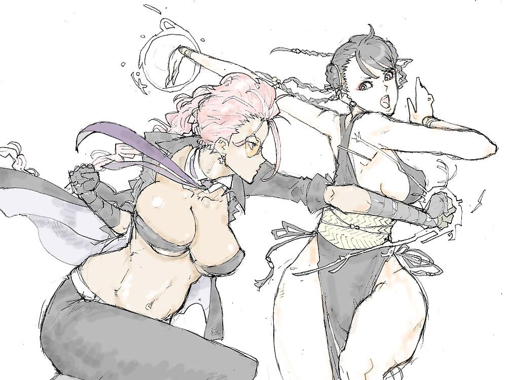 25P Street fighter girls