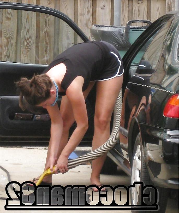 6P My neighbor  car wash
