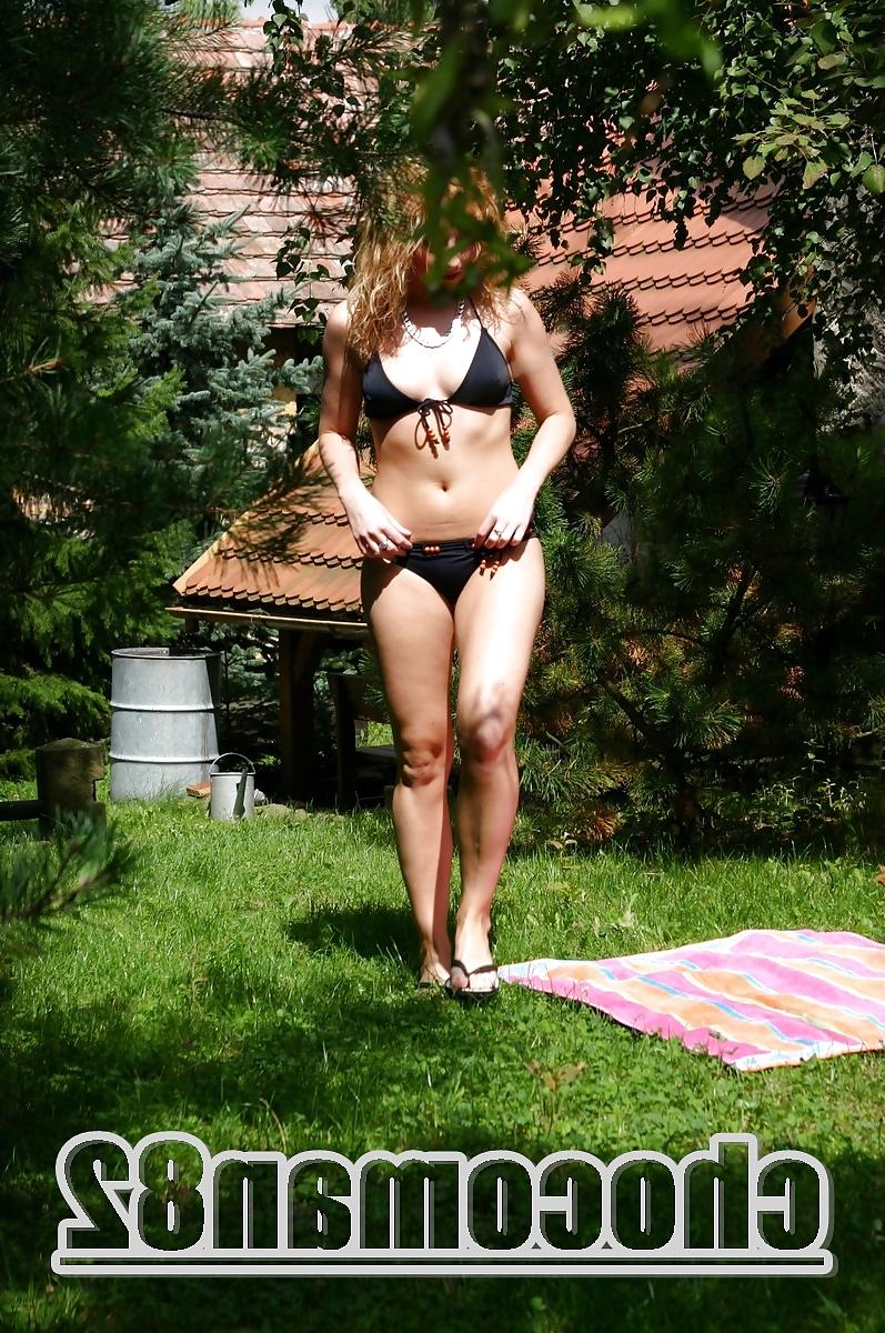 19P Spying on my neighbor tanning nude in backyard