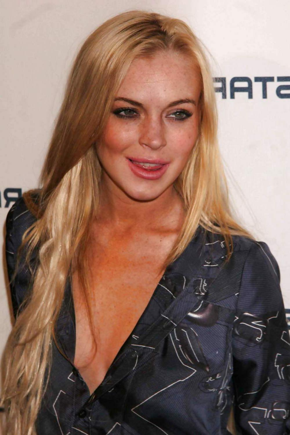 16P Lindsay Lohan ... G Star Fashion Show