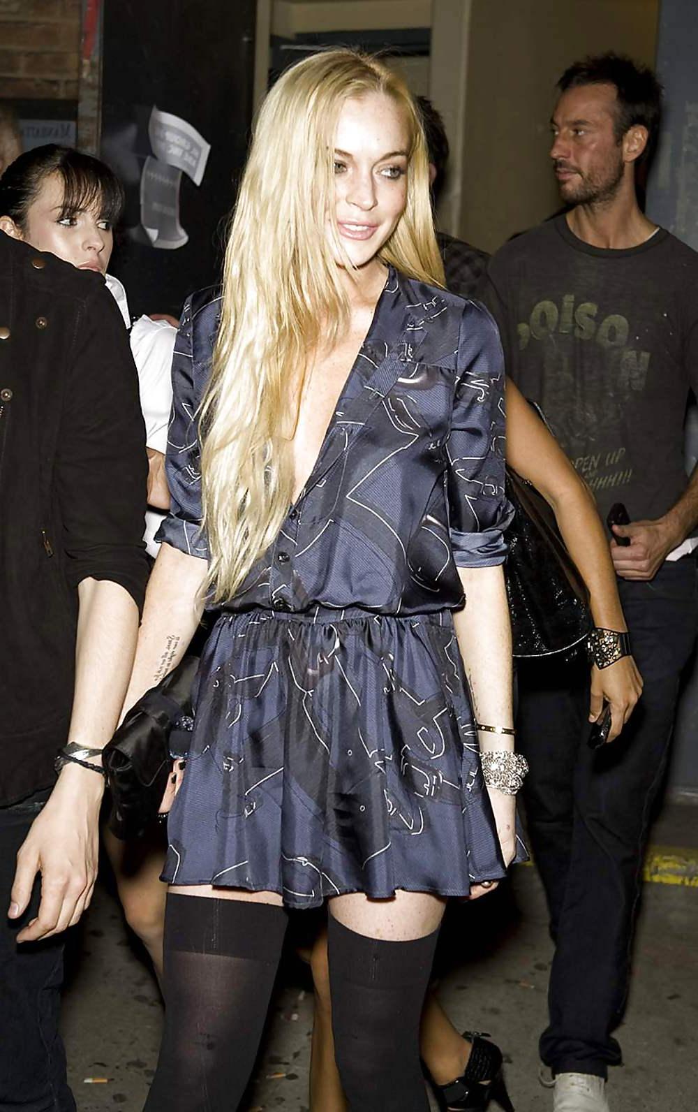 16P Lindsay Lohan ... G Star Fashion Show