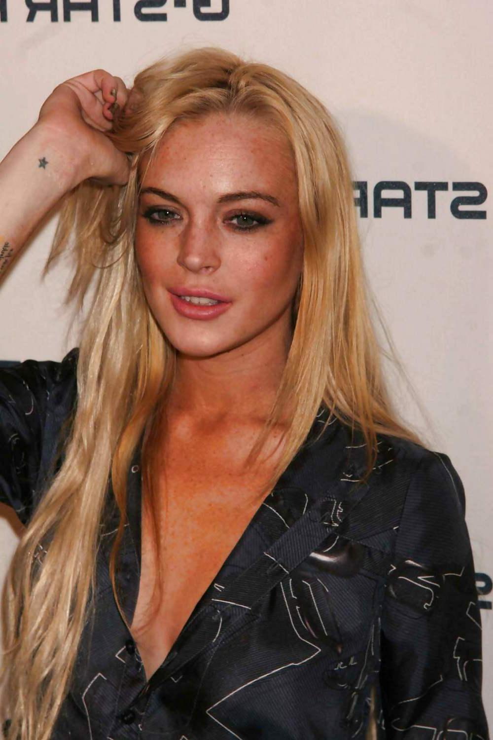 16P Lindsay Lohan ... G Star Fashion Show